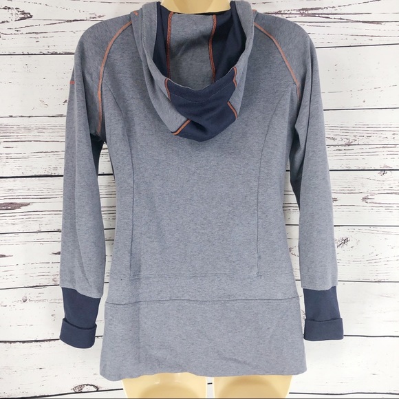 Columbia Women's Heather Honey Long Hoodie, Active Fit - Excellent Condition - Picture 4 of 7